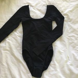 NWT black bodysuit